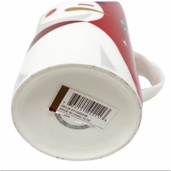 STARBUCKS snowman coffee mug NEW Grande 16oz - Picture 8 of 9